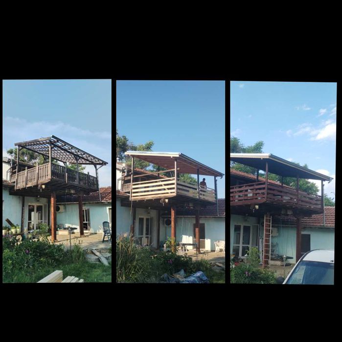 Ремонт на покриви, улуци, хидроизолация