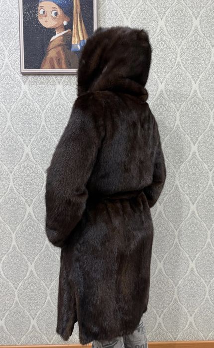 Натуральная норковая шуба