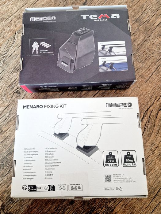 Напречни греди Menabo за Mercedes C (W204) и BMW модел Thule