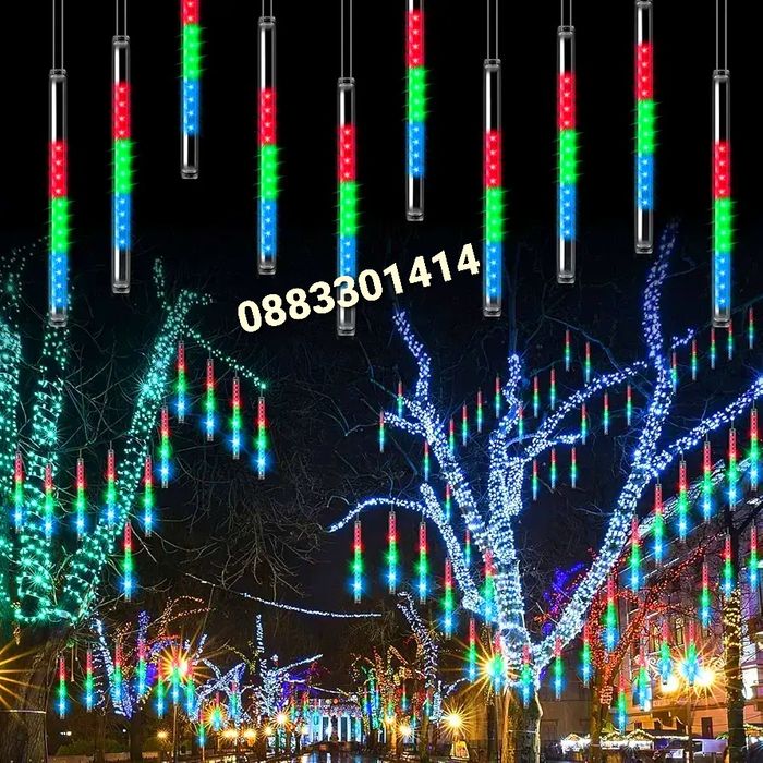 Намаление! Коледни LED висулки Цветни или Бели