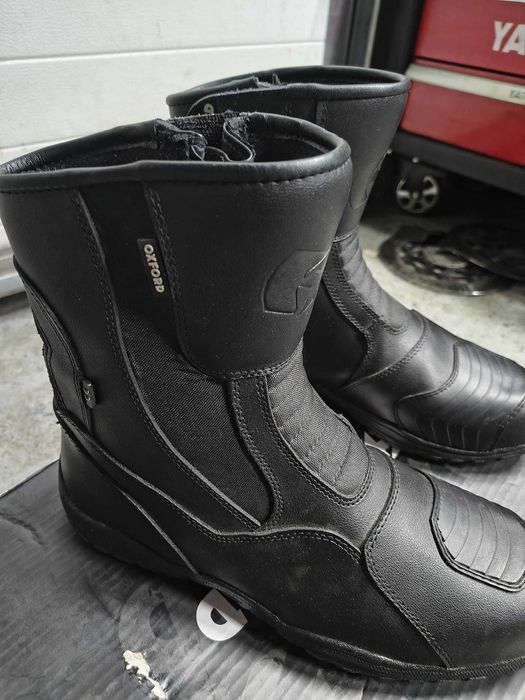 Cizme moto din piele