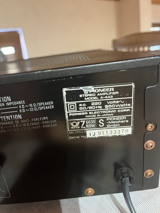 Усиловател PIONEER  A-443