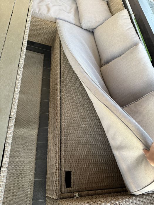 Vand set terasa cu spatiu depozitare - discount de BF