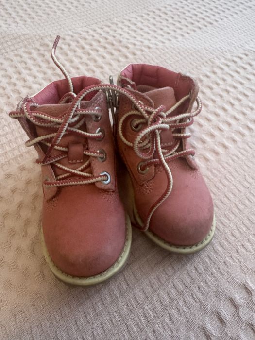 Боти Timberland ест велур, размер 20, 13см