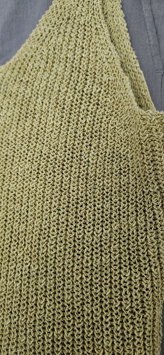 Mango S-размер топ памук-лен