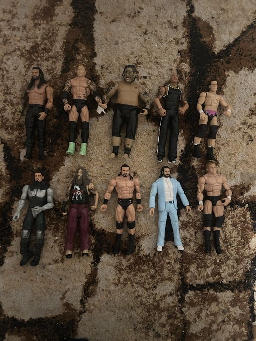 Figurine wwe wrestling
