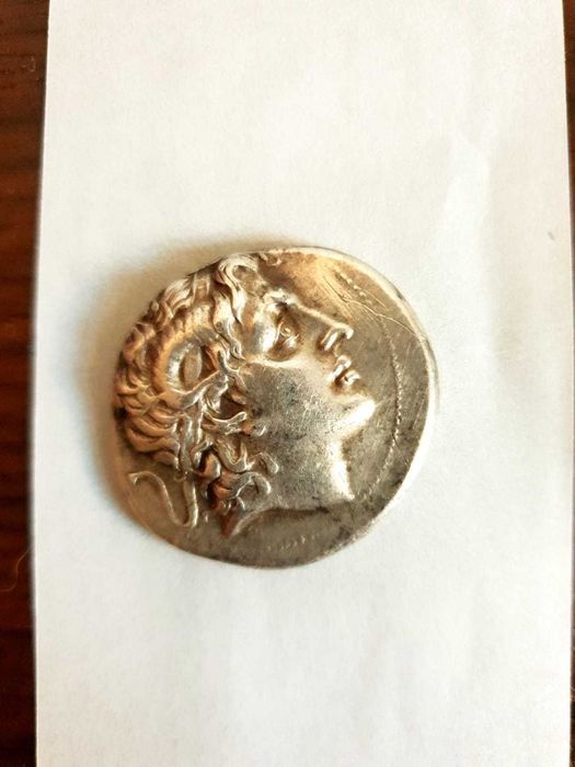 Moneda Lysimachos Tetradrahm - AG, 17.3 gr