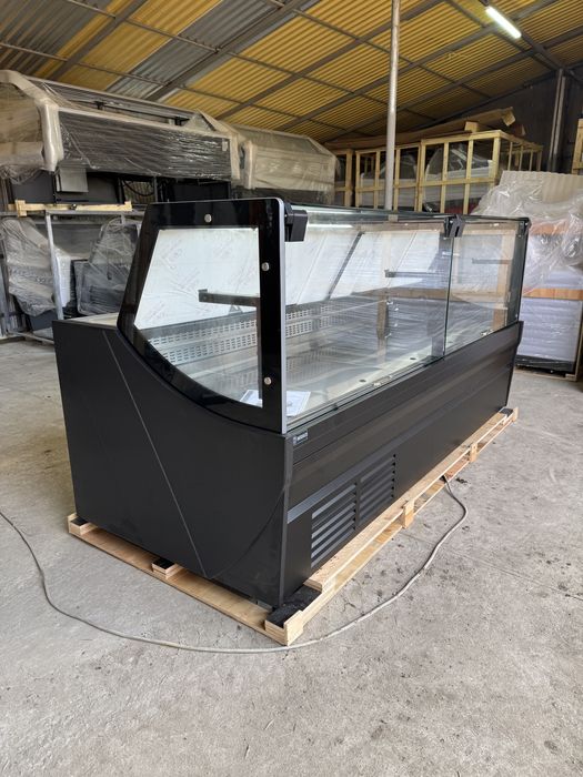 Vitrina frigorifica orizontala MODX2000, 200cm, inox, racire ventilata