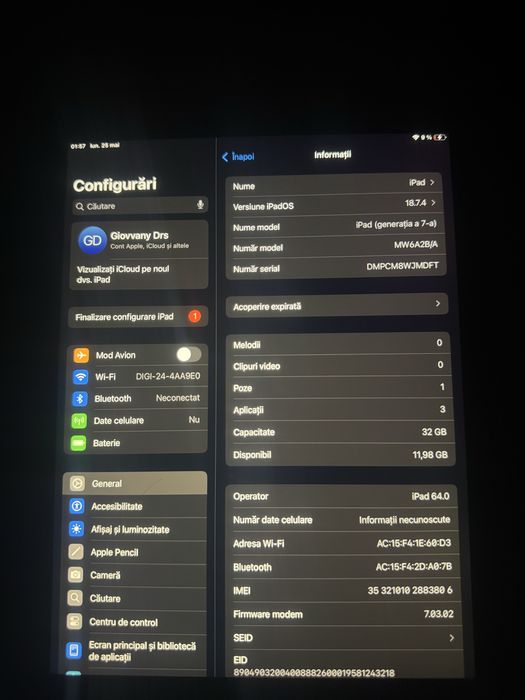 Ipad generatia a 7-a