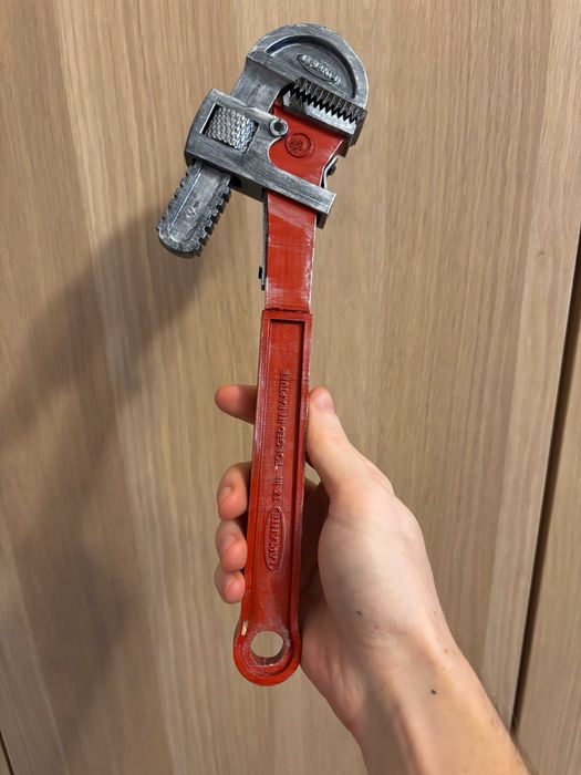 Bioshock Rapture Wrench melee weapon toy for cosplay cheie franceza