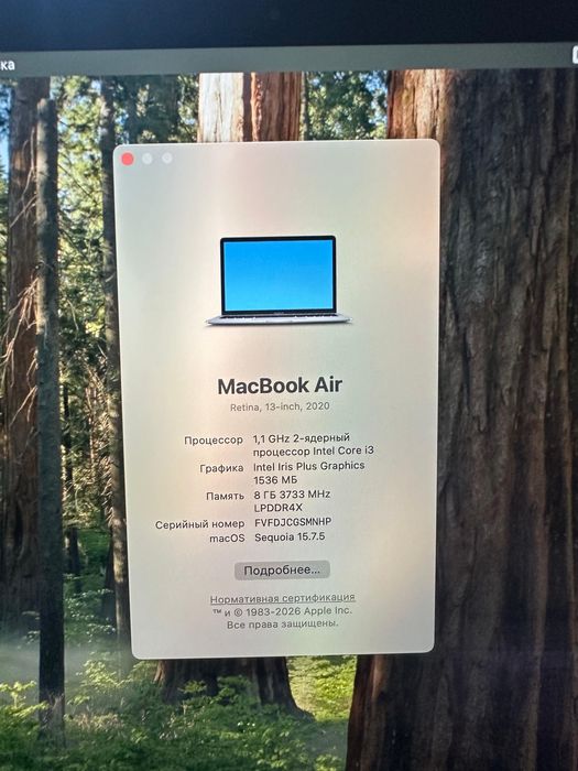 Iphone MacBook Air M1 2020