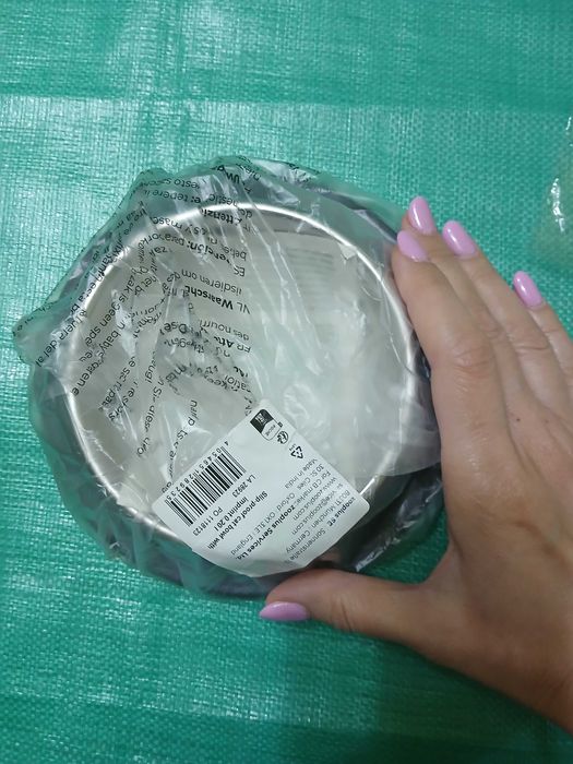 Bol hrana/apa animale antiderapant cu imprimeu, 200ml, NOU nefolosit