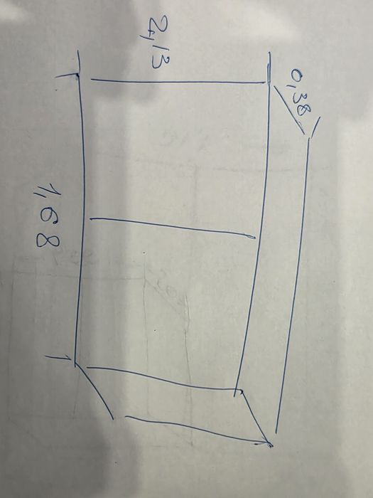 Шкаф купе. матовое стекло.