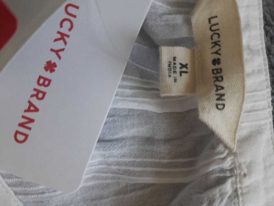 Блузка белая хб США