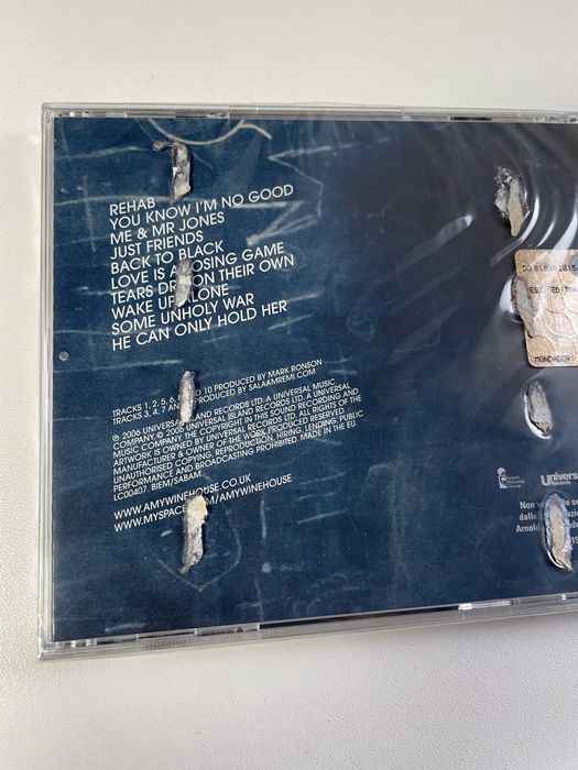 CD original AMY Winehouse - Back To Black 2006 CD Nou Sigilat