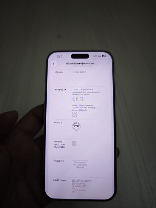 iPhone 17 Pro Max 256 gb