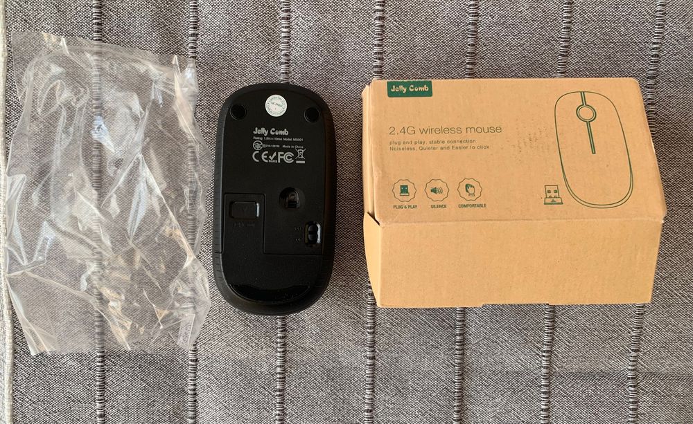 Безжична мишка за лаптоп Jelly Comb Slim 24G модел MS001