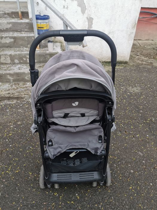 Cărucior copii Joie - Carucior cu maner reversibil Mirus Dark Pewter
J