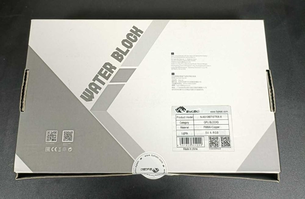 Waterblock Bykski Placa Video Asus Strix 1080(TI)/1070/1060