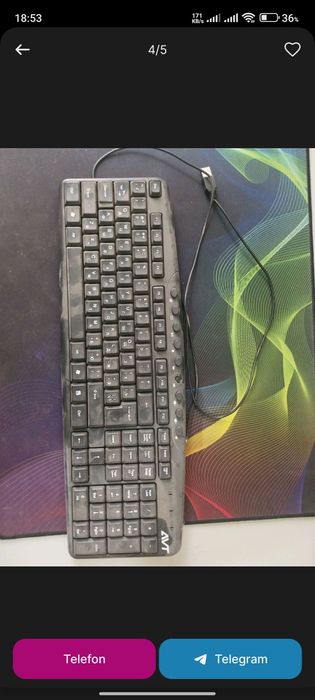 Klaviatura+sichqoncha