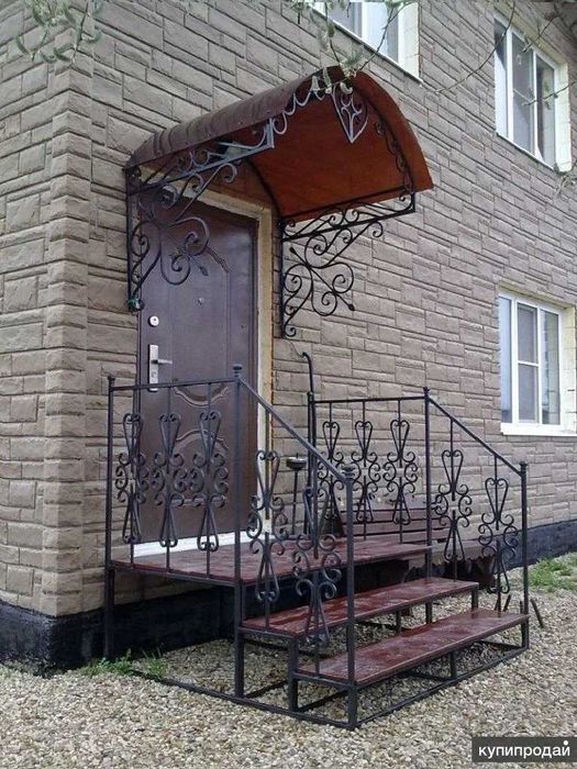 Кованые перила изготовление и монтаж