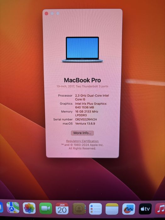 лаптоп MacBook Pro 13’