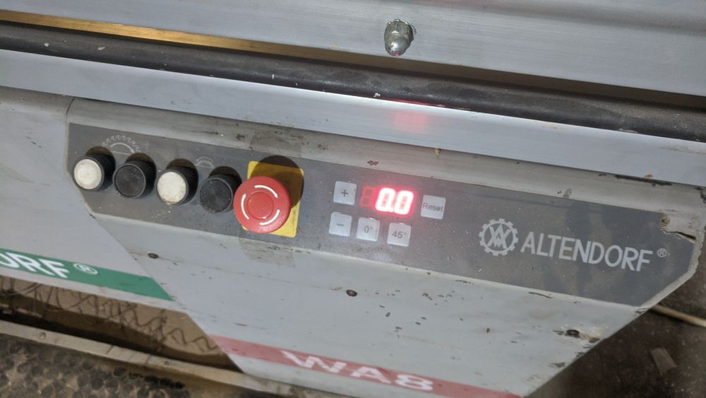 Альтендорф форматно раскроечный станок