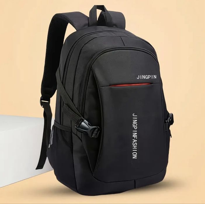 Универсална черна раница /Ергономична за спорт и туризъм -18% Промоция