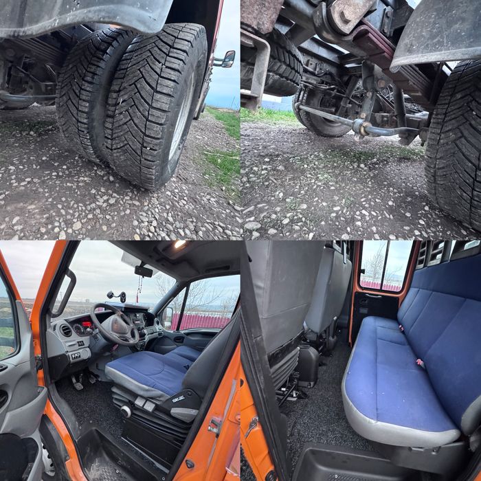 Iveco Daily 65C15 /Basculabil 3 parti/ 7 locuri