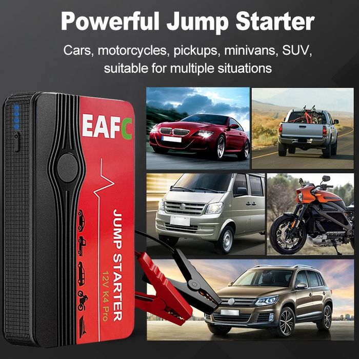 Robot Jump Starter Pornire Auto Benzina Diesel Gaz Electrică etc