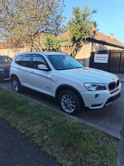 Bmw x3 xdrive 2.0d 184 cp, an fabr 2013,euro5