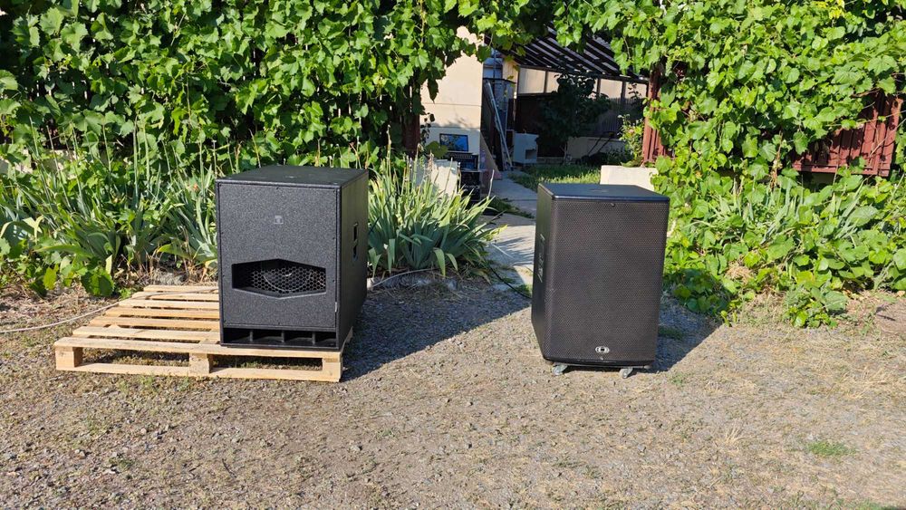 Pereche 2 Bași Pasivi 18" iHOS – Upgrade Difuzoare RCF LF18N405 (2 x 1500W RMS) NU RCF 8003  , NU FX 20, NU Dynacord