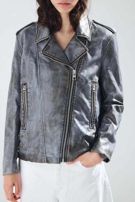 Рокерско яке Zara, размер S ново, с етикет.