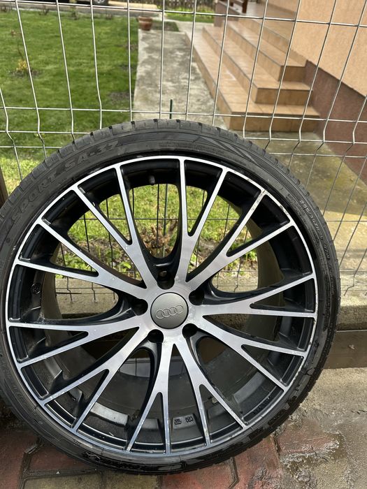 Jante roti Audi A7 A6 C7 5X112 9J ET30 cauciucuri 255/35 R20  MAK rennen ice Jante roti Audi A6 C7