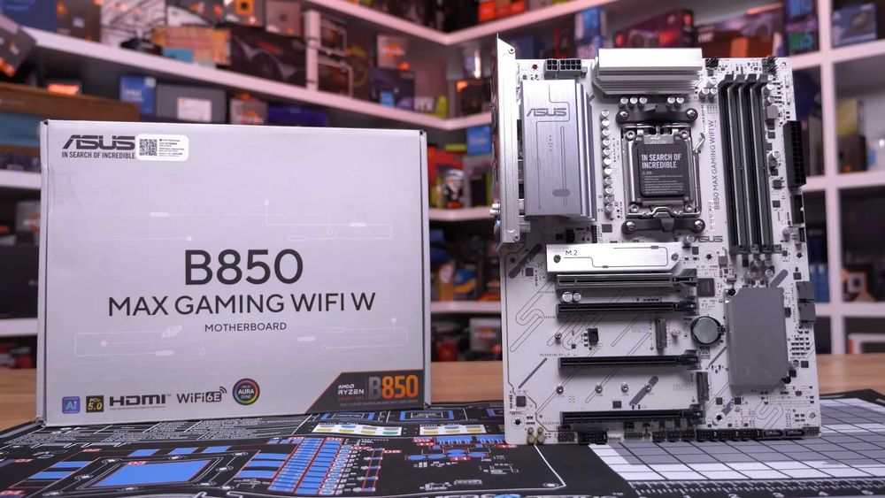 Материнская Плата Asus B850 Max Gaming WIFI W