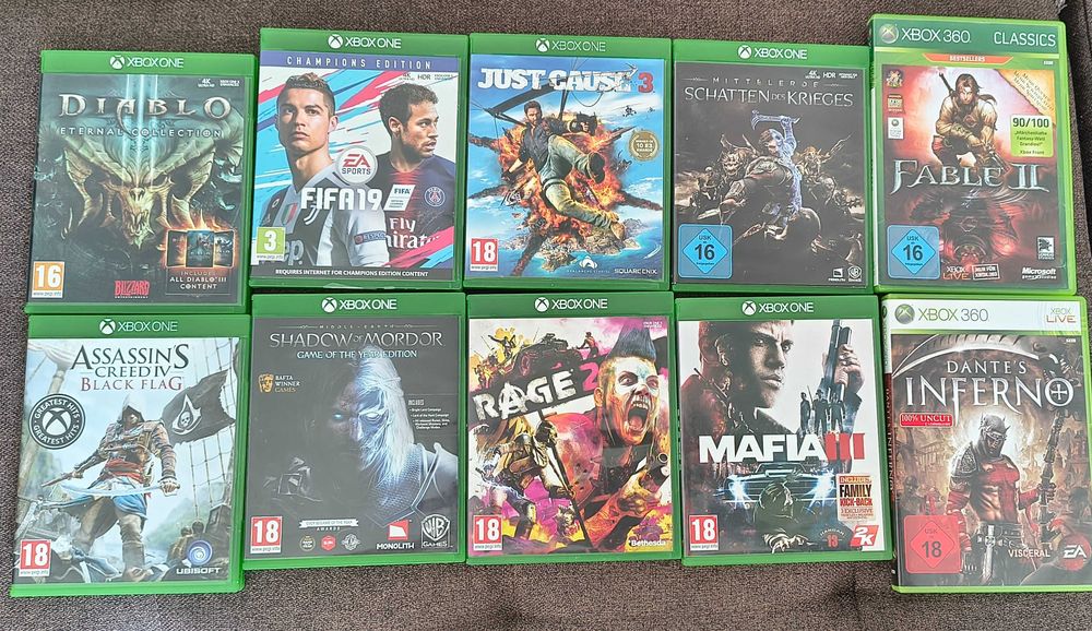 Vând jocuri Xbox