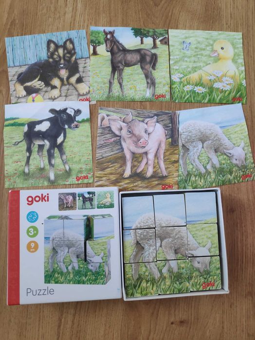 Занимателни пъзели с принцеси и кубчета с животни на Goki