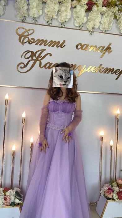 платье вечернее, на выпускной