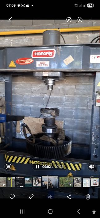 Услуги 150тонного пресса