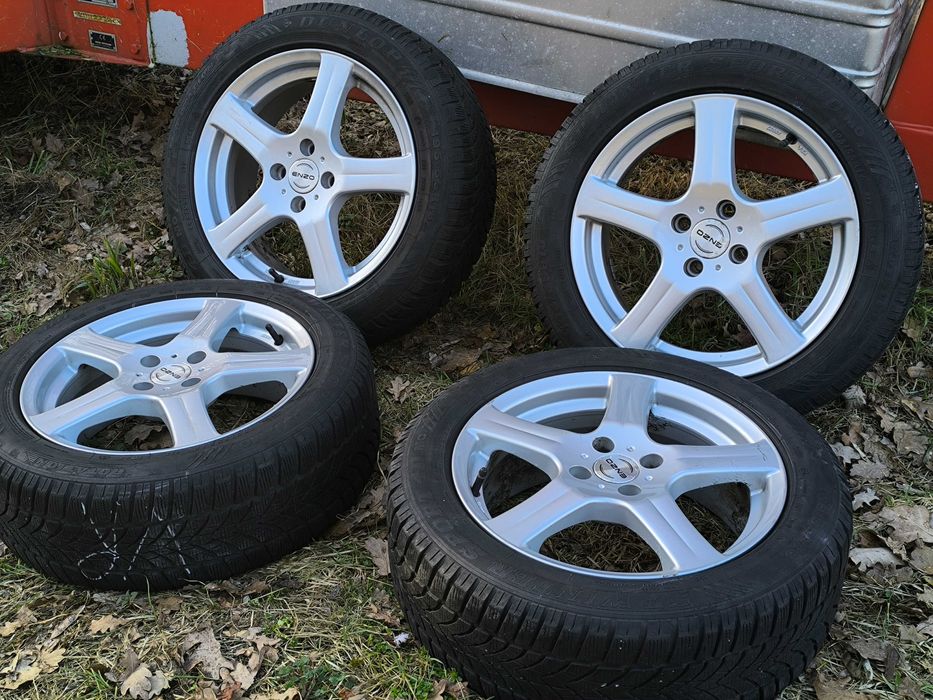 Roti aliaj Dezent / Dacia 4 x 10 / anvelope Continental 205/55/R16 M+S