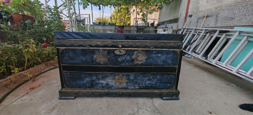 Винтидж сандък , реставриран
