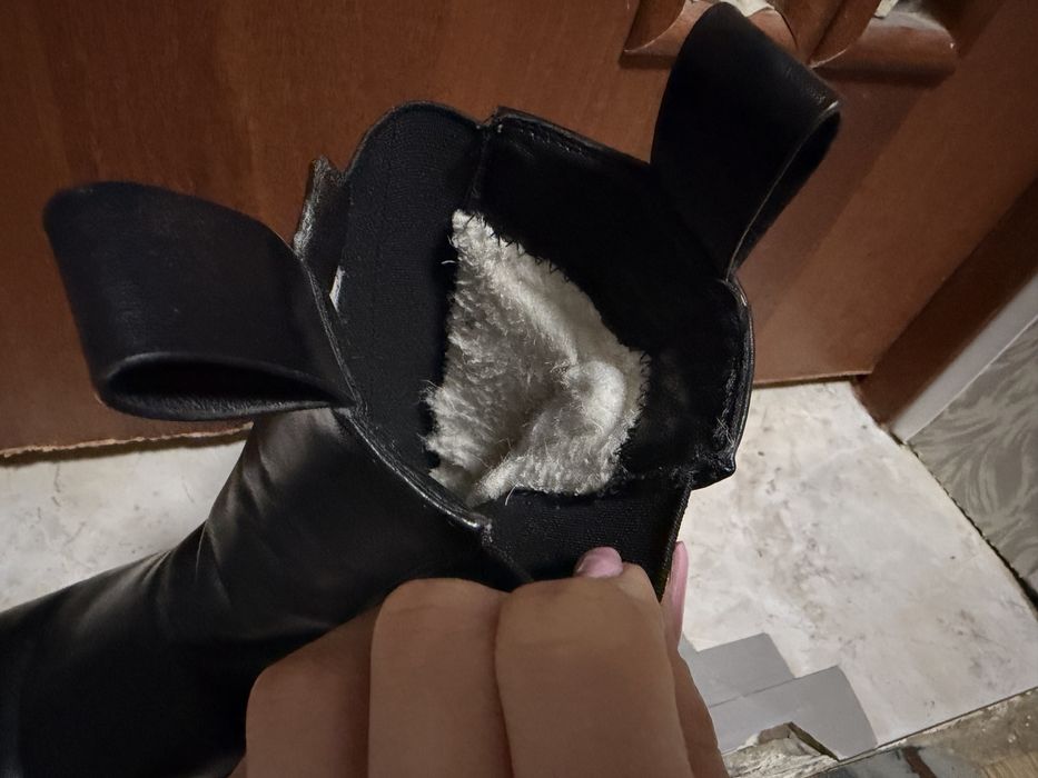 Челси черные женские (сапоги)