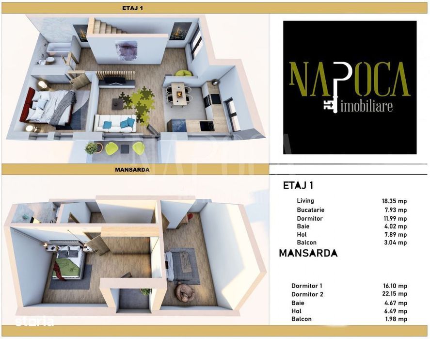 Apartament 4 camere de vanzare in Someseni, Cluj Napoca — fotografia 1