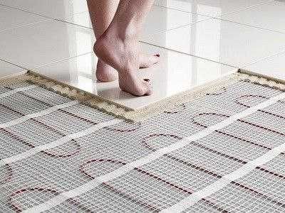 Сверхтонкий электрический теплый пол в виде нагревательных матов Т-Маt