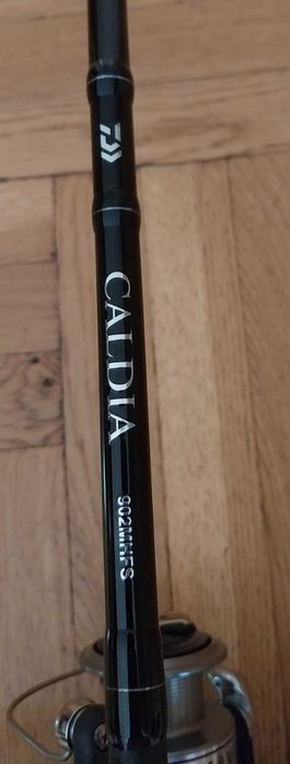 Продавам спининг прът DAIWA CALDIA SPIN и макара Shimano