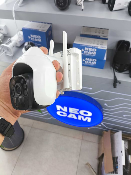 NEO-BS9 - Камера видеонаблюдения 4G с солнечной панелью. Запись 24\7