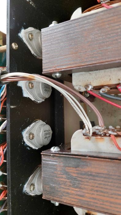 Tele Master WR-8050A amp Dual Mono vintage amplificator scala analog