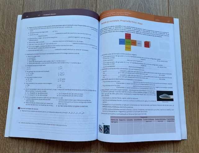 Chimie – Caietul elevului clasa a VII-a, Art Klett