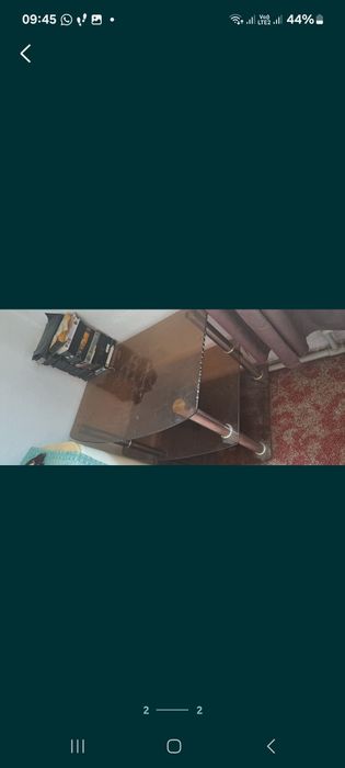 Стеклянный стол б.у