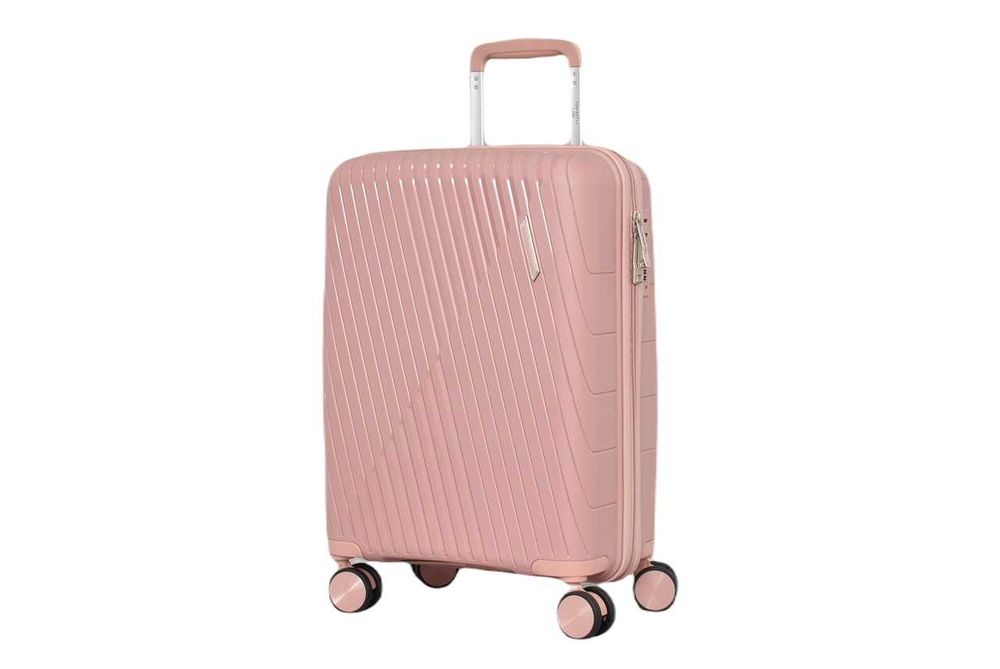 Куфар за ръчен багаж 55 х 37 х 20см Полипропилен четири двойни колелца